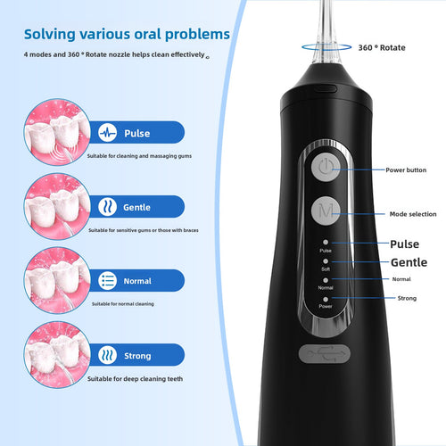 Portable Electric Dental Oral Irrigator